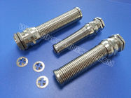 EMC / EMI / EMV Brass Shielded Cable Glands NPT & G Thread with Flexible Strain Relief Protector